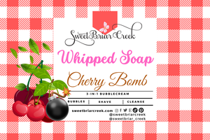 Cherry Bomb Whipped Soap & Shaving Cream