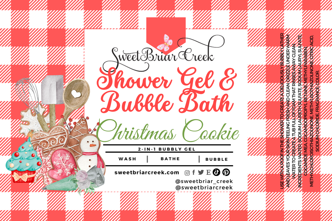 Christmas Cookie Body Wash + Bubble Bath