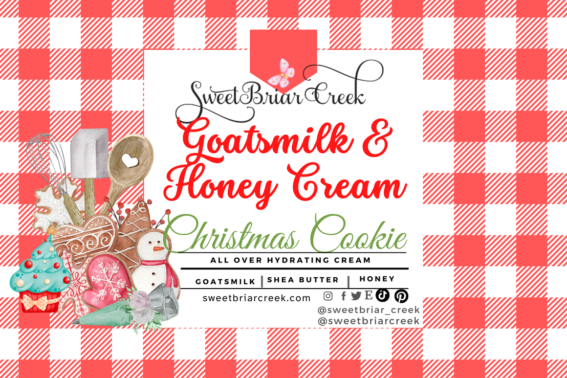 Christmas Cookie Goat Milk & Honey Body Creme