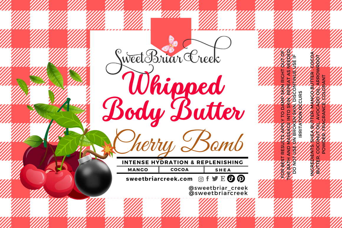 Cherry Bomb Whipped Body Butter