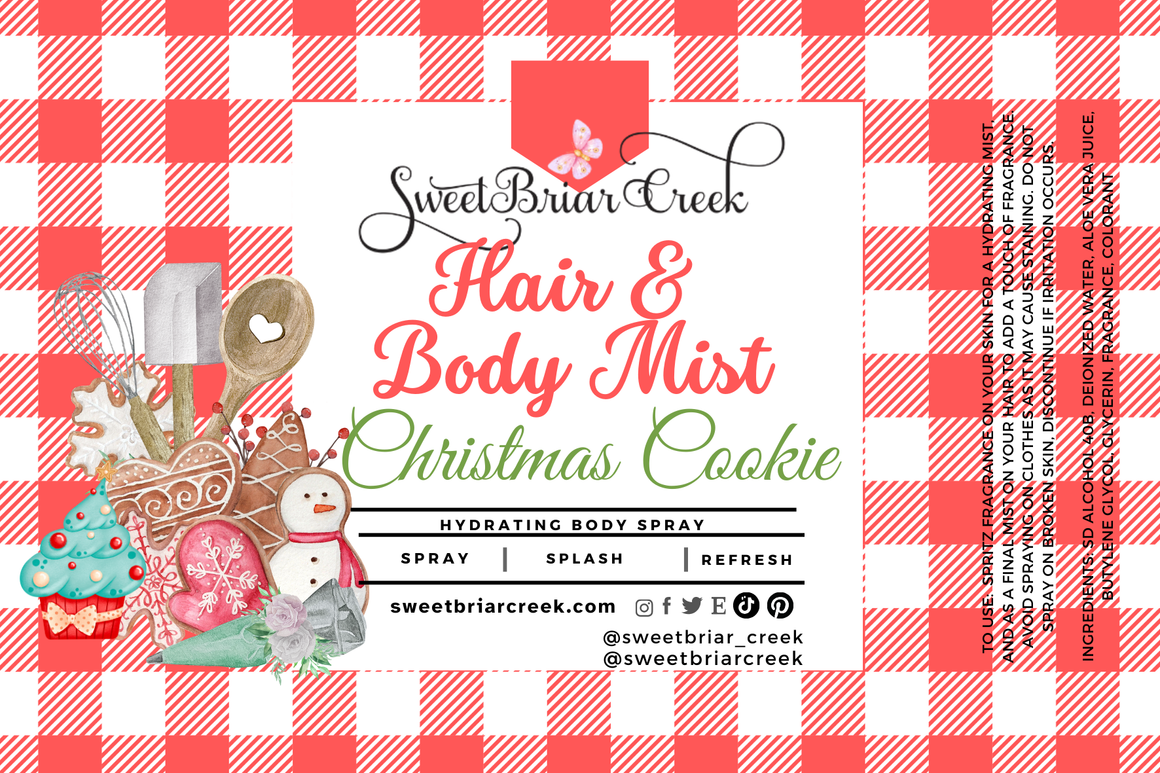 Christmas Cookie  Hair & Body Mist