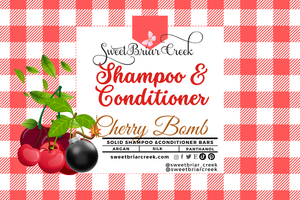Cherry Bomb Shampoo & Conditioner Bars