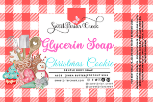 Christmas Cookie Glycerin Soap Bar