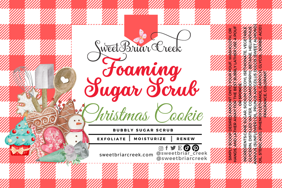 Christmas Cookie  Whipped Sugar Scrub