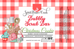 Christmas Cookie Bubbly Scrub Body Bars