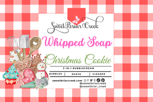 Christmas Cookie Whipped Soap & Shaving Cream