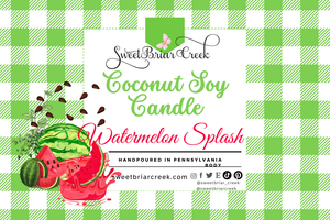 Watermelon Splash Coconut Soy Candle