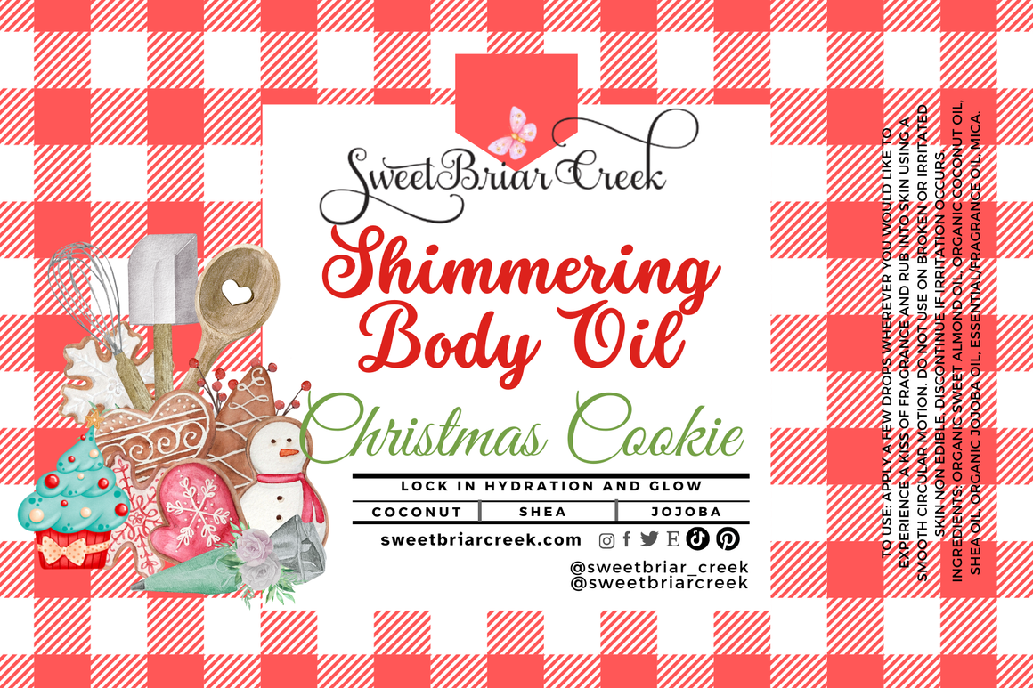 Christmas Cookie Shimmering Body Oil