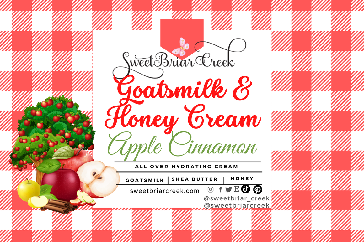 Apple Cinnamon Goat Milk & Honey Body Creme