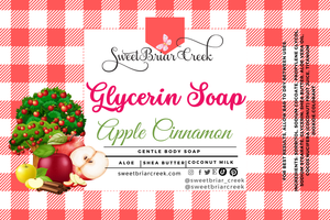 Apple Cinnamon Glycerin Soap Bar