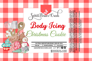 Christmas Cookie Body Icing