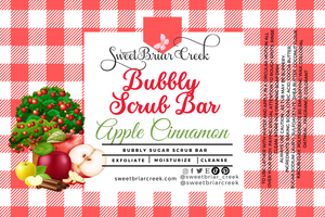 Apple Cinnamon Bubbly Scrub Body Bars