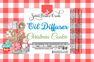 Christmas Cookie Hanging Car Diffuser & Refills