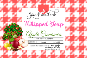 Apple Cinnamon Whipped Soap & Shaving Cream