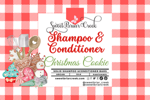 Christmas Cookie Shampoo & Conditioner Bars