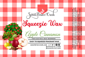 Apple Cinnamon Squeezie Wax + Scoopable melts for Waxwarmer