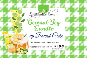 7-up Pound Cake Coconut Soy Candle