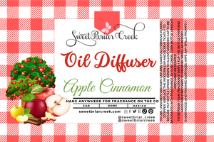 Apple Cinnamon Hanging Car Diffuser & Refills