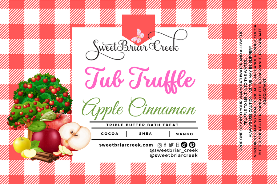 Apple Cinnamon Bath Butter Tub Truffles