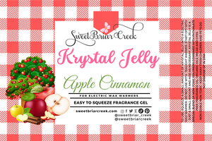 Apple Cinnamon Krystal Jelly Squeeze for wax warmers.