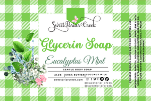 Eucalyptus Mint Glycerin Soap Bar