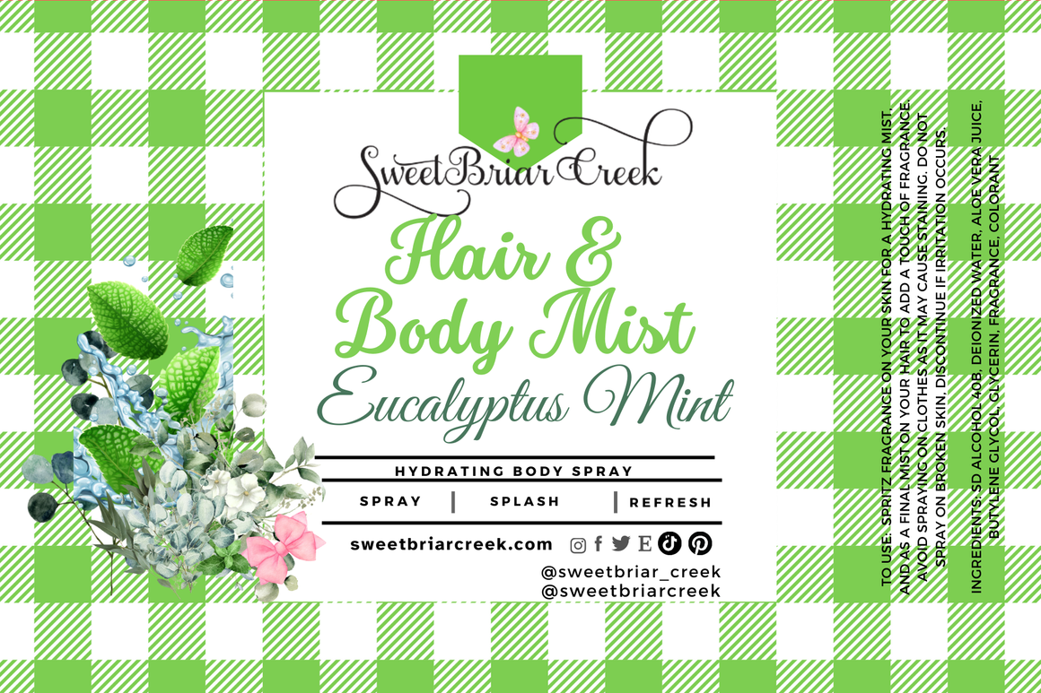 Eucalyptus Mint Hair & Body Mist