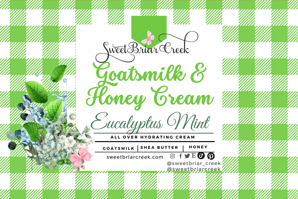 Eucalyptus Mint Goat Milk & Honey Body Creme