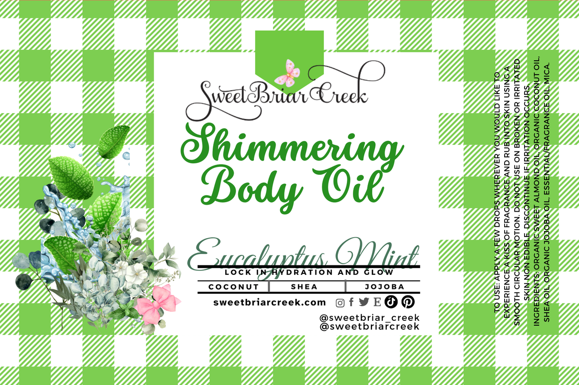 Eucalyptus Mint Shimmering Body Oil