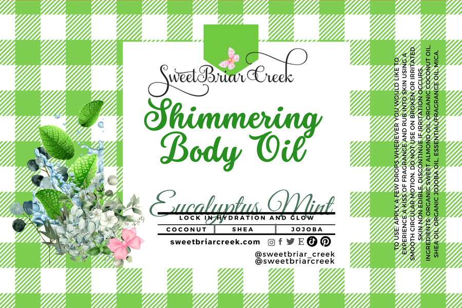 Eucalyptus Mint Shimmering Body Oil