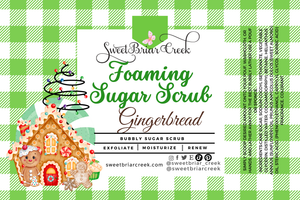 GIngerbread Whipped Sugar Scrub