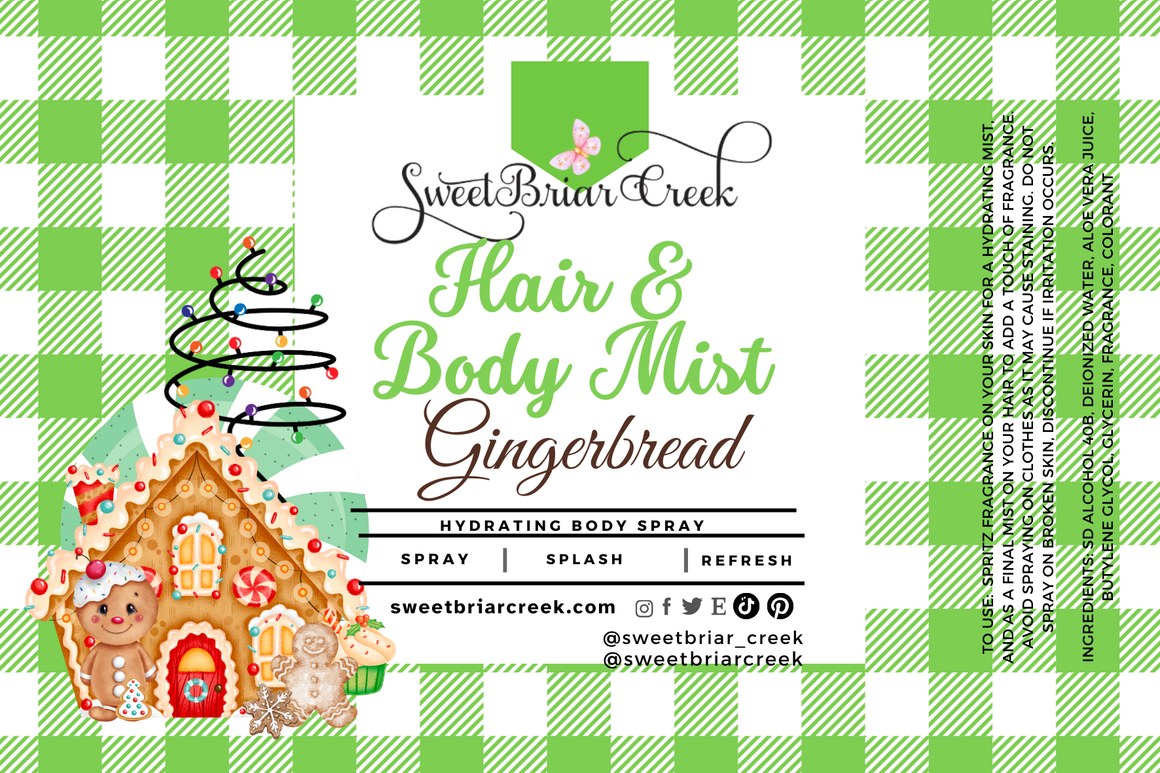 Gingerbread Hair & Body Mist