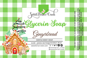 Gingerbread Glycerin Soap Bar