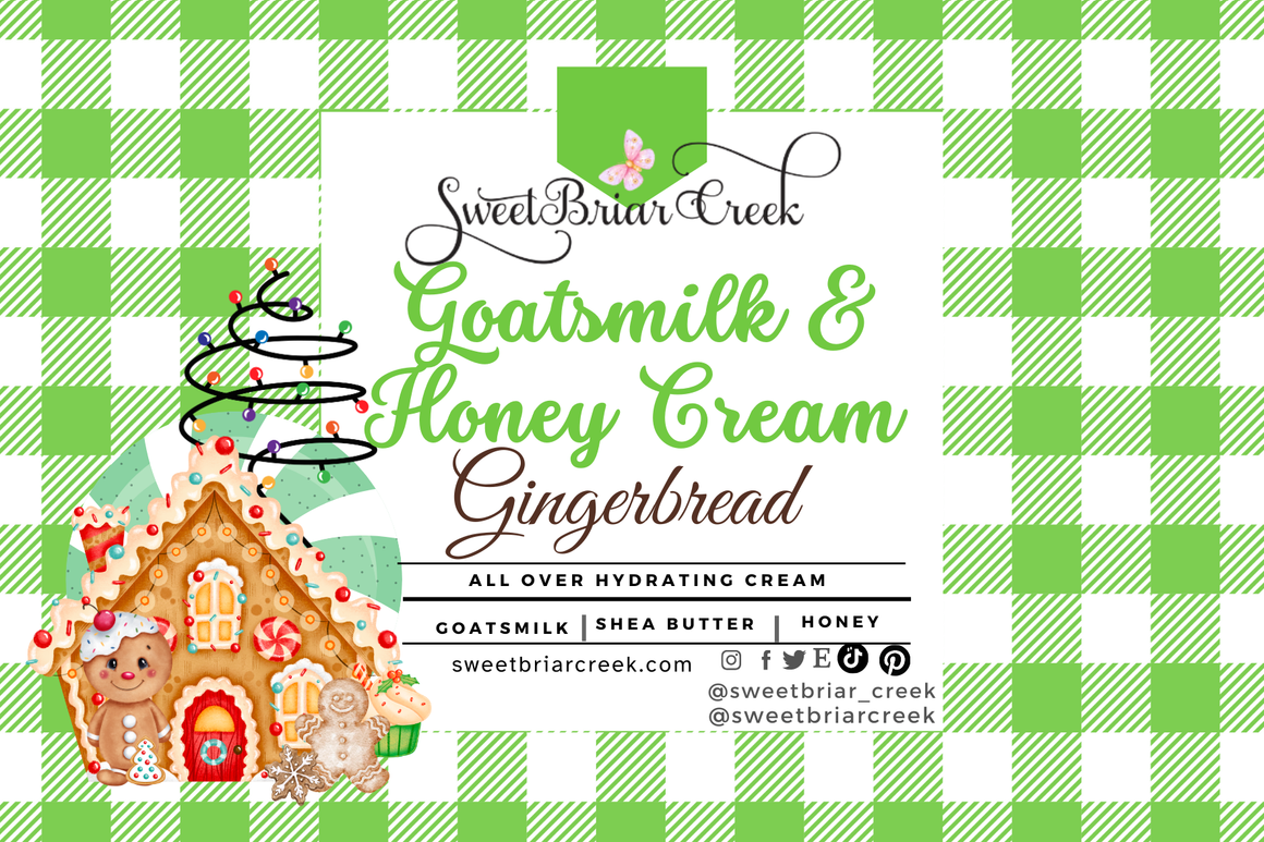 Gingerbread Goat Milk & Honey Body Creme