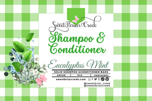 Eucalyptus Mint Shampoo & Conditioner Bars