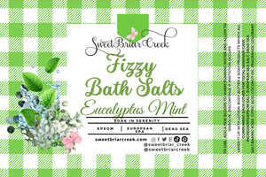 Eucalyptus Mint Fizzy Bath Salt Soak