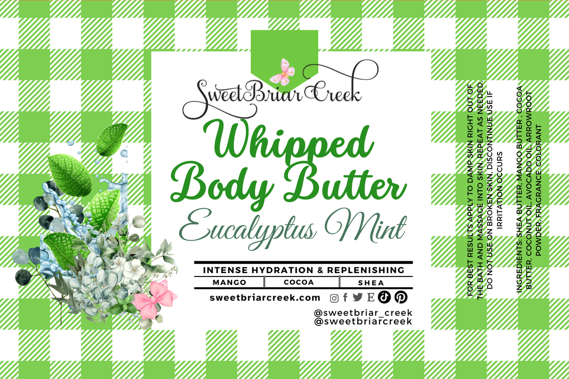 Eucalyptus Mint Whipped Body Butter