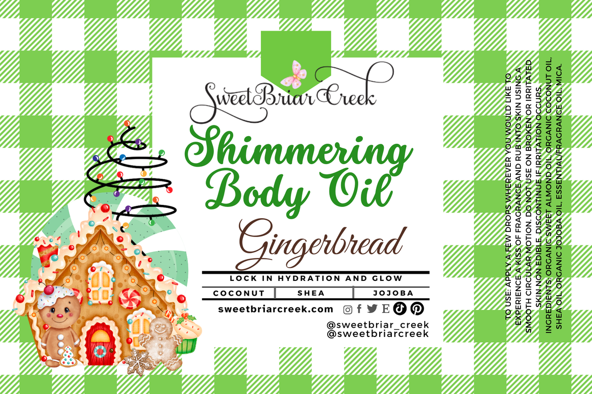 Gingerbread Shimmering Body Oil