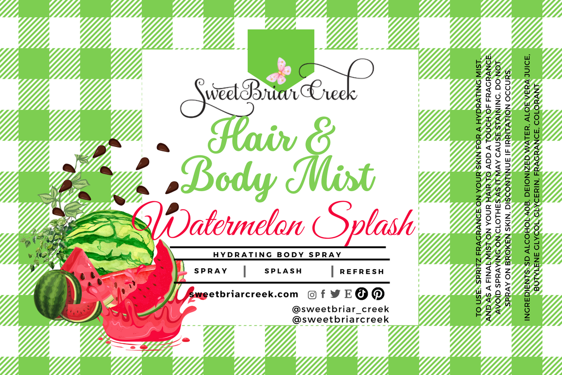 Watermelon Splash Hair & Body Mist