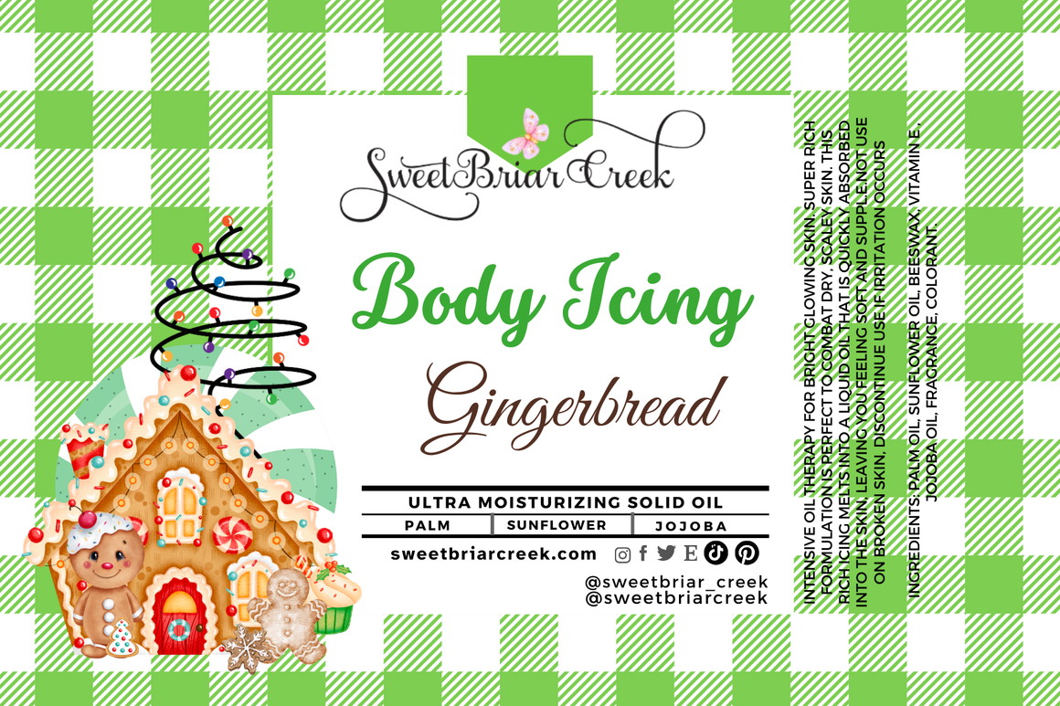 Gingerbread Body Icing