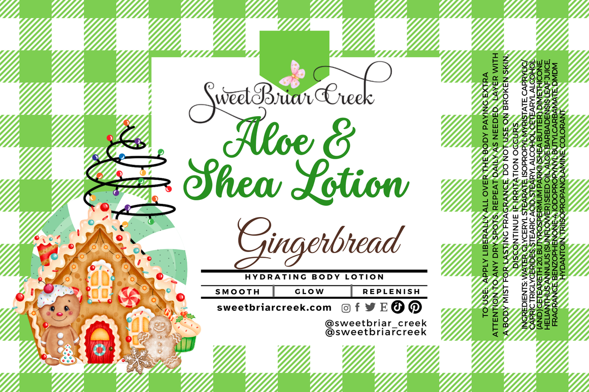 Gingerbread Shea & Aloe Body Lotion