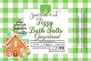 Gingerbread Fizzy Bath Salt Soak