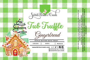 Gingerbread Bath Butter Tub Truffles