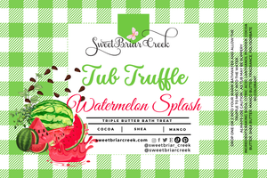 Watermelon Splash Bath Butter Tub Truffles