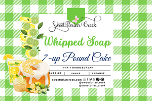 7-Up Pound Cake Whipped Soap & Shaving Cream