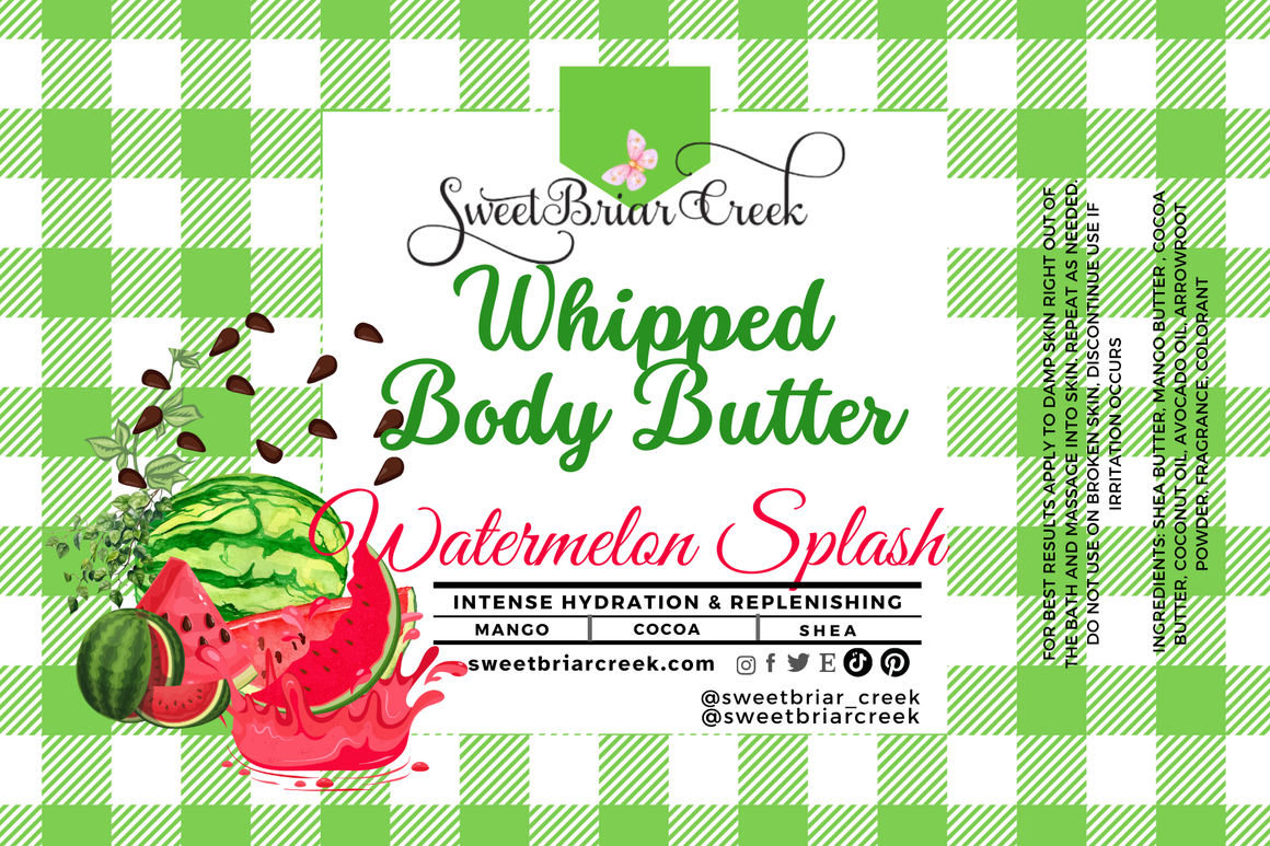 Watermelon Splash Whipped Body Butter