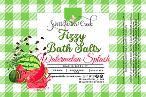 Watermelon Splash Fizzy Bath Salt Soak