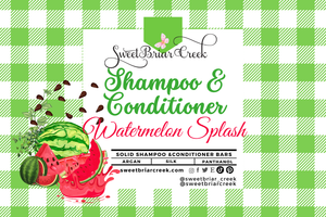 Watermelon Splash Shampoo & Conditioner Bars