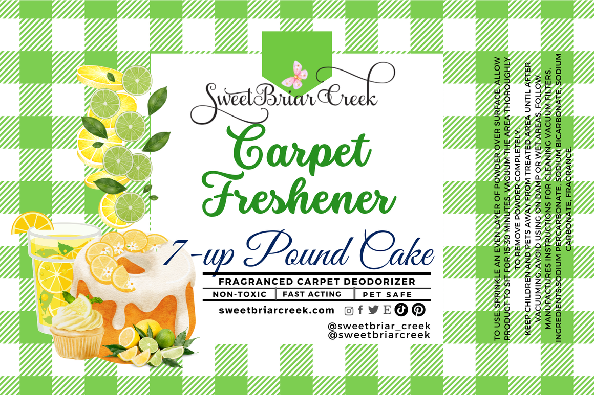 7-up Poundcake Carpet Freshener Powder