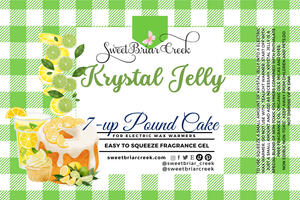 7up Pound Cake Krystal Jelly Squeeze for wax warmers.