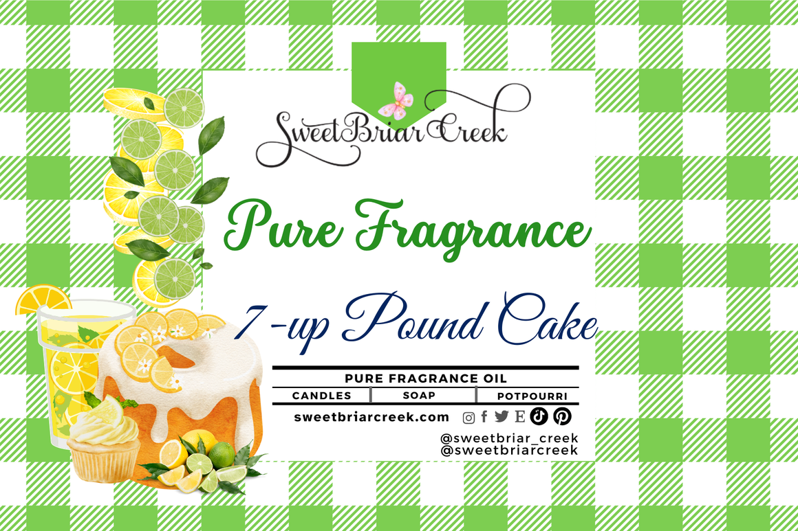 7-up Pound Cake Pure Fragrance Oil